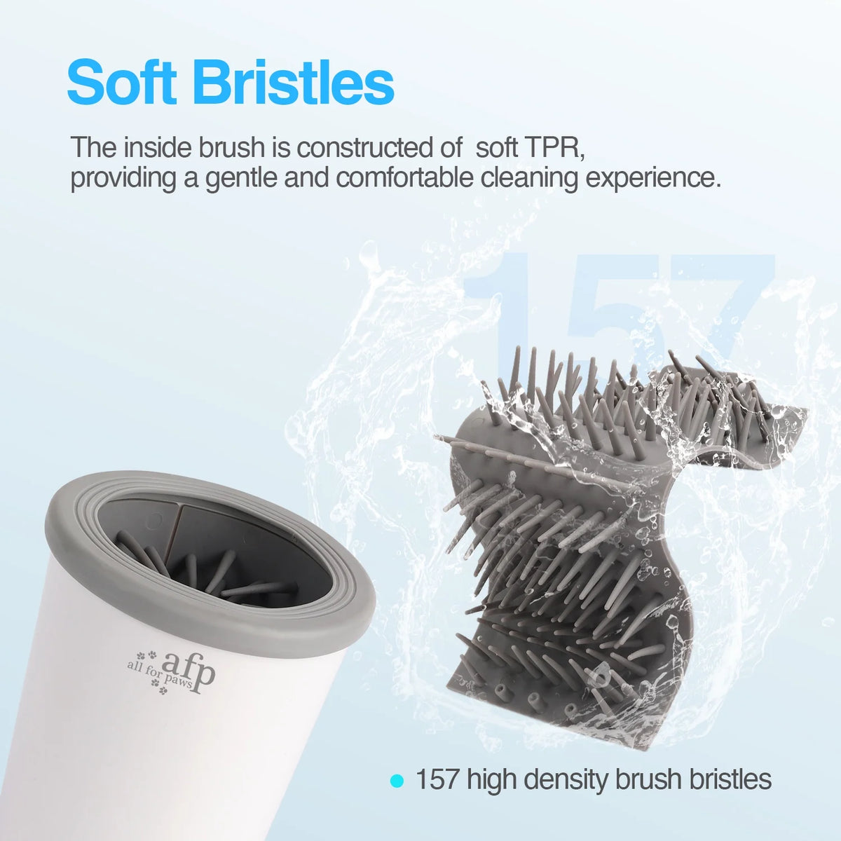 Automatic Dog Paw Washer Cup for Small to Medium-Sized Dogs, USB Rechargeable Dog Claw Cleaner
