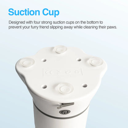Automatic Dog Paw Washer Cup for Small to Medium-Sized Dogs, USB Rechargeable Dog Claw Cleaner