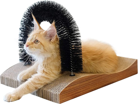 Cat Self Groomer 2.0 Version, Cat Arch Face Scratcher