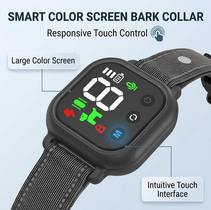 Noobark Dog Bark Collar, 4 Training Modes, 8 Sensitivity Levels
