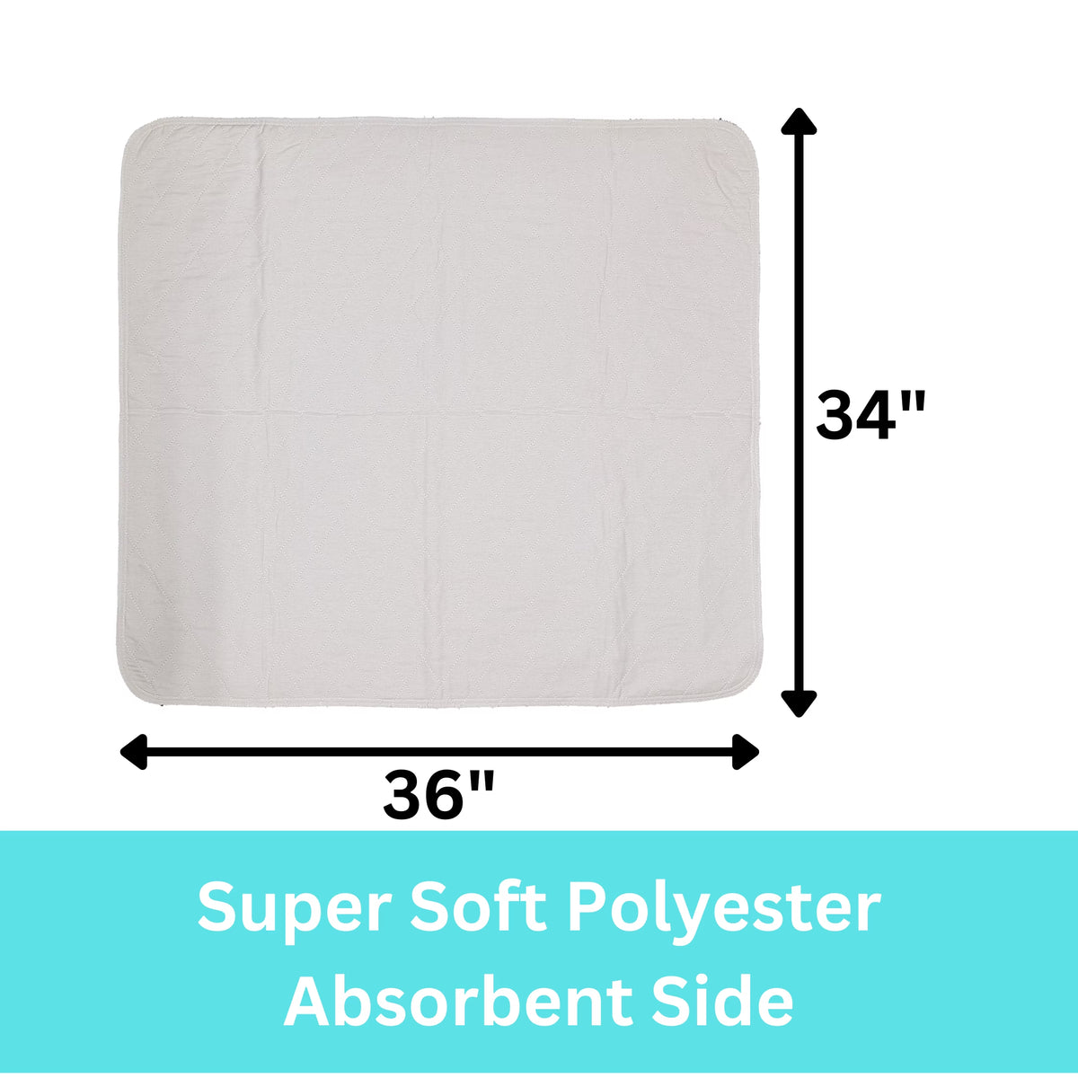 12 Pack Puppy Training Washable Pee Pad - Whelping Absorbent Reusable Pads Carpet/Seat Protection