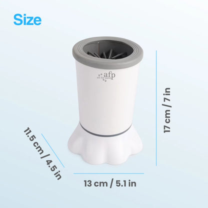Automatic Dog Paw Washer Cup for Small to Medium-Sized Dogs, USB Rechargeable Dog Claw Cleaner