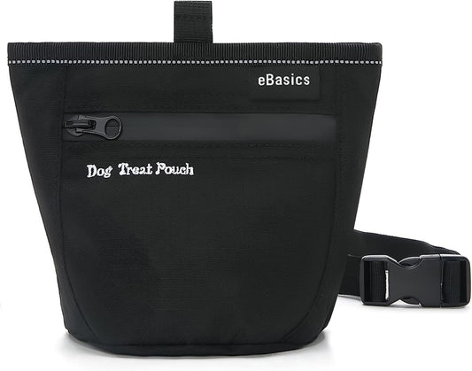 Dog Treat Pouch for Training, Magnetic Closure, Waist Clip Belt, Hands Free
