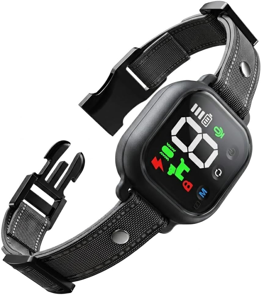 Noobark Dog Bark Collar, 4 Training Modes, 8 Sensitivity Levels