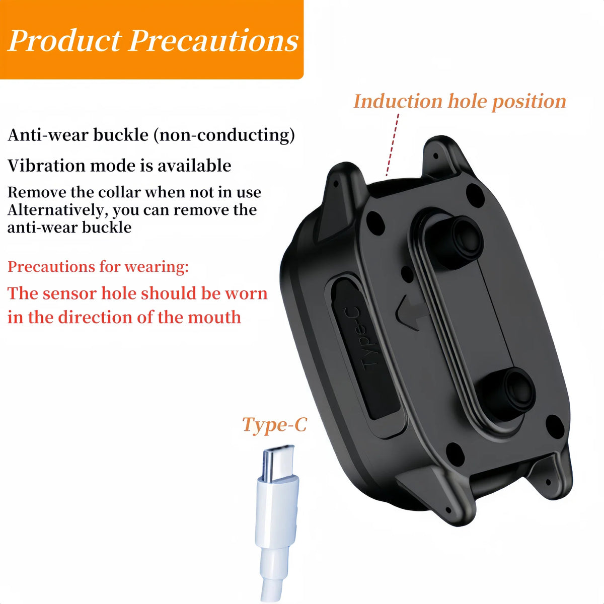Smart Ultrasonic Anti-Bark Collar, Waterproof No-Shock Vibration Training Collar for Dogs