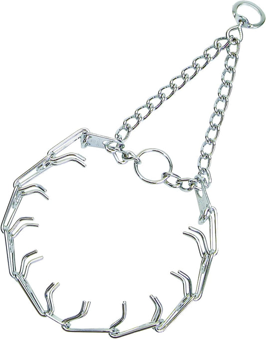 Coastal Pet  Prong Collar, Chrome, 3.8 Mm X 22"–24"