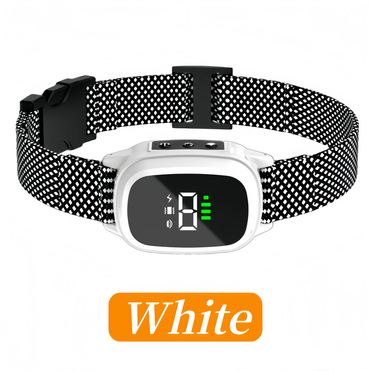 Smart Ultrasonic Anti-Bark Collar, Waterproof No-Shock Vibration Training Collar for Dogs