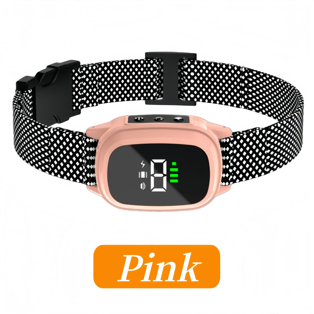 Smart Ultrasonic Anti-Bark Collar, Waterproof No-Shock Vibration Training Collar for Dogs